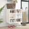 vidaXL - Schoenenkast - 52,5x30x50 - cm - wit