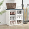 vidaXL - Schoenenkast - 52,5x30x50 - cm - wit