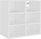 vidaXL - Schoenenkast - 52,5x30x50 - cm - wit