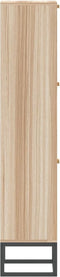 vidaXL - Schoenenkast - 52x25x120 - cm - bewerkt - hout