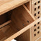 vidaXL - Schoenenkast - 55x20x104 - cm - massief - walnotenhout