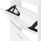 vidaXL - Schoenenkast - 59x17x108 - cm - bewerkt - hout - hoogglans - wit