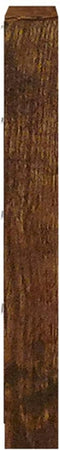 vidaXL - Schoenenkast - 59x17x150 - cm - bewerkt - hout - gerookt - eikenkleurig