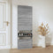 vidaXL - Schoenenkast - 59x17x169 - cm - bewerkt - hout - grijs - sonoma - eikenkleur