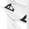 vidaXL - Schoenenkast - 59x17x169 - cm - bewerkt - hout - hoogglans - wit