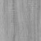 vidaXL - Schoenenkast - 59x17x81 - cm - bewerkt - hout - grijs - sonoma