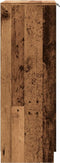 vidaXL - Schoenenkast - 59x35x100,5 - cm - bewerkt - hout - oud - houtkleurig