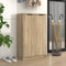 vidaXL - Schoenenkast - 59x35x100 - cm - bewerkt - hout - sonoma - eikenkleurig