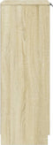 vidaXL - Schoenenkast - 59x35x100 - cm - bewerkt - hout - sonoma - eikenkleurig