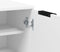 vidaXL - Schoenenkast - 59x35x100 - cm - bewerkt - hout - wit