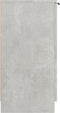 vidaXL - Schoenenkast - 59x35x70 - cm - bewerkt - hout - betongrijs