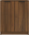 vidaXL - Schoenenkast - 59x35x70 - cm - bewerkt - hout - bruin - eikenkleur