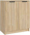vidaXL - Schoenenkast - 59x35x70 - cm - bewerkt - hout - sonoma - eikenkleurig