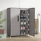 vidaXL - Schoenenkast - 60x28x90 - cm - stof - grijs