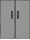 vidaXL - Schoenenkast - 60x28x90 - cm - stof - grijs