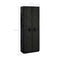 vidaXL - Schoenenkast - 60x30x166 - cm - stof - zwart