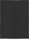vidaXL - Schoenenkast - 60x30x90 - cm - stof - zwart