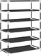 vidaXL - Schoenenkast - 60x30x90 - cm - stof - zwart
