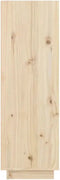 vidaXL - Schoenenkast - 60x34x105 - cm - massief - grenenhout - grijs