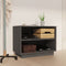 vidaXL - Schoenenkast - 60x34x45 - cm - massief - grenenhout - grijs