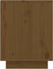 vidaXL - Schoenenkast - 60x34x45 - cm - massief - grenenhout - honingbruin