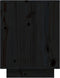 vidaXL - Schoenenkast - 60x34x45 - cm - massief - grenenhout - zwart