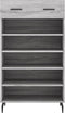 vidaXL - Schoenenkast - 60x35x105 - cm - bewerkt - hout - grijs - sonoma - eikenkleur