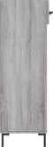vidaXL - Schoenenkast - 60x35x105 - cm - bewerkt - hout - grijs - sonoma - eikenkleur