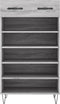 vidaXL - Schoenenkast - 60x35x105 - cm - bewerkt - hout - grijs - sonoma - eikenkleur