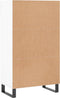 vidaXL - Schoenenkast - 60x35x105 - cm - bewerkt - hout - wit