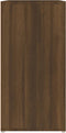 vidaXL - Schoenenkast - 60x35x70 - cm - bewerkt - hout - bruin - eikenkleur