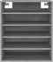 vidaXL - Schoenenkast - 60x35x70 - cm - bewerkt - hout - grijs - sonoma - eikenkleurig