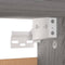 vidaXL - Schoenenkast - 60x35x70 - cm - bewerkt - hout - grijs - sonoma - eikenkleurig