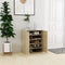 vidaXL - Schoenenkast - 60x35x70 - cm - bewerkt - hout - sonoma - eikenkleurig