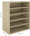 vidaXL - Schoenenkast - 60x35x70 - cm - bewerkt - hout - sonoma - eikenkleurig