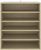 vidaXL - Schoenenkast - 60x35x70 - cm - bewerkt - hout - sonoma - eikenkleurig