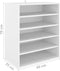 vidaXL - Schoenenkast - 60x35x70 - cm - bewerkt - hout - wit