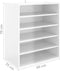 vidaXL - Schoenenkast - 60x35x70 - cm - spaanplaat - hoogglans - wit