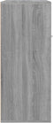 vidaXL - Schoenenkast - 60x35x84 - cm - bewerkt - hout - grijs - sonoma