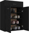 vidaXL - Schoenenkast - 60x35x84 - cm - bewerkt - hout - zwart