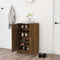 vidaXL - Schoenenkast - 60x35x92 - cm - bewerkt - hout - grijs - sonoma - eikenkleurig