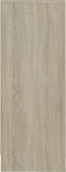 vidaXL - Schoenenkast - 60x35x92 - cm - bewerkt - hout - sonoma - eikenkleurig