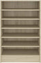 vidaXL - Schoenenkast - 60x35x92 - cm - bewerkt - hout - sonoma - eikenkleurig