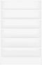 vidaXL - Schoenenkast - 60x35x92 - cm - bewerkt - hout - wit