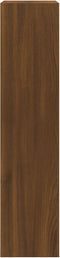 vidaXL - Schoenenkast - 63x24x103 - cm - bewerkt - hout - bruin - eikenkleur