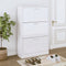 vidaXL - Schoenenkast - 63x24x103 - cm - bewerkt - hout - grijs - sonoma