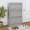 vidaXL - Schoenenkast - 63x24x103 - cm - bewerkt - hout - grijs - sonoma