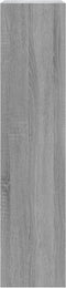 vidaXL - Schoenenkast - 63x24x103 - cm - bewerkt - hout - grijs - sonoma