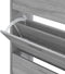 vidaXL - Schoenenkast - 63x24x103 - cm - bewerkt - hout - grijs - sonoma