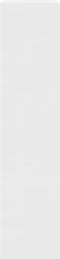 vidaXL - Schoenenkast - 63x24x103 - cm - bewerkt - hout - hoogglans - wit
